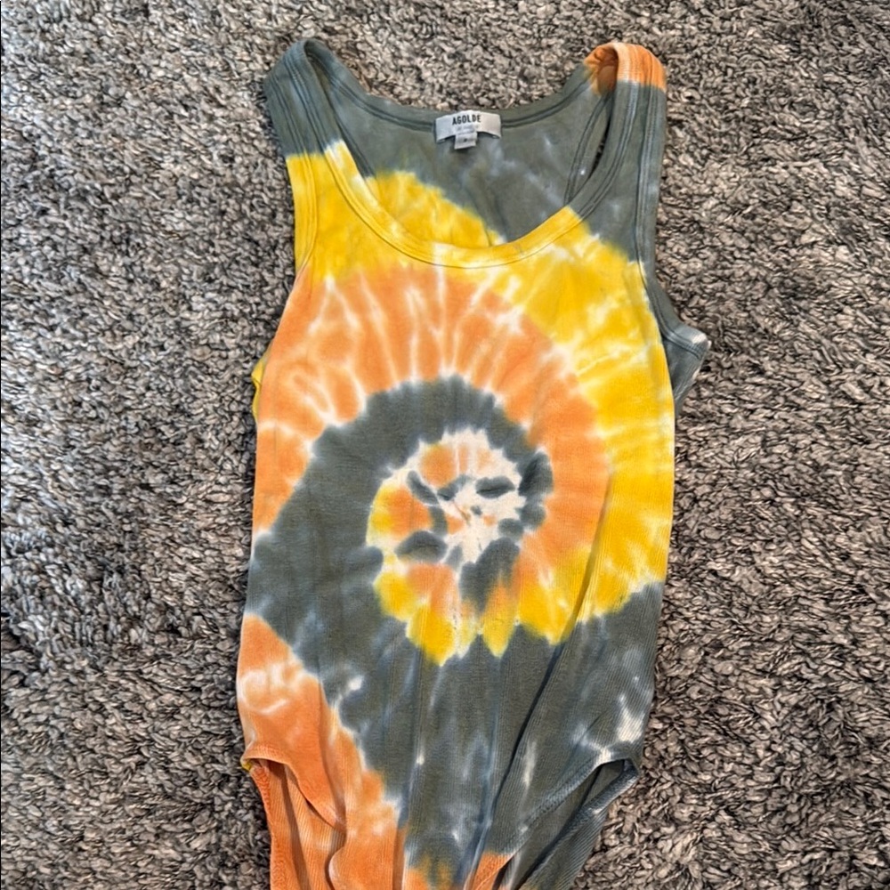 Agolde Tie-Dye Bodysuit